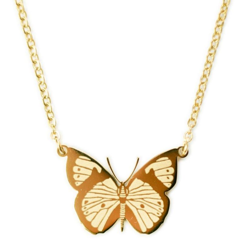Collier Papillon (Plaqué or 18 carats) Mava Produit 1