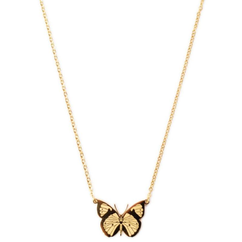 Collier Papillon (Plaqué or 18 carats) Mava Produit 2