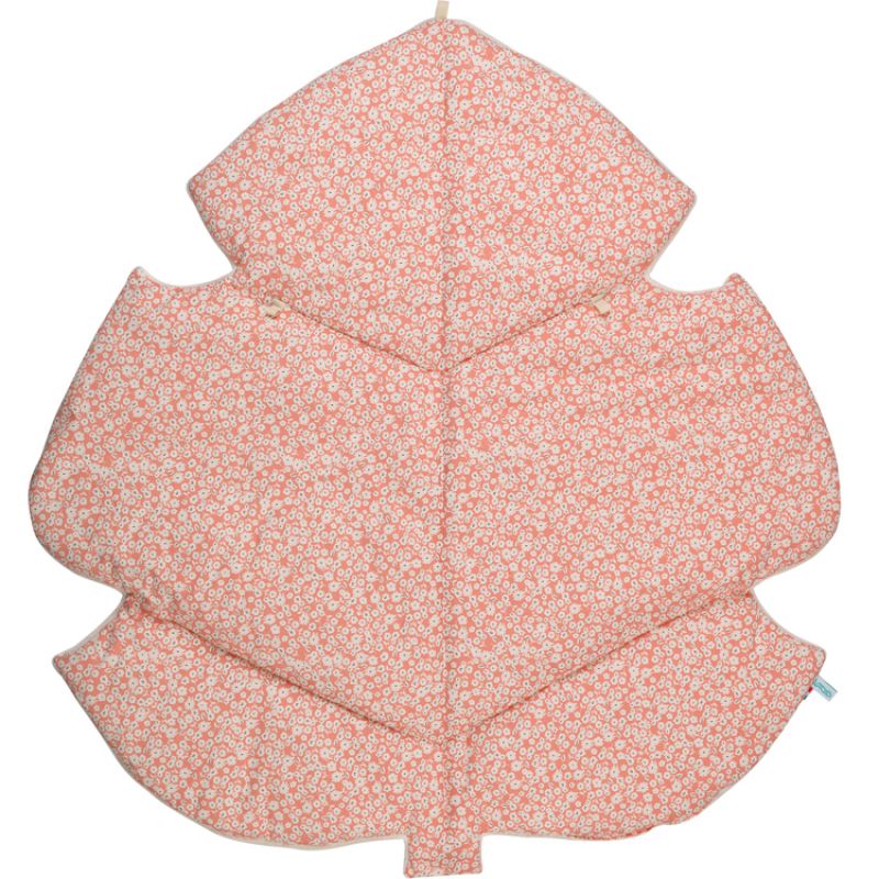 Tapis de jeu Feuille corail (90 x 80 cm) Pouce et Lina