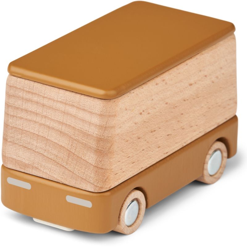 Bus en bois golden caramel Liewood