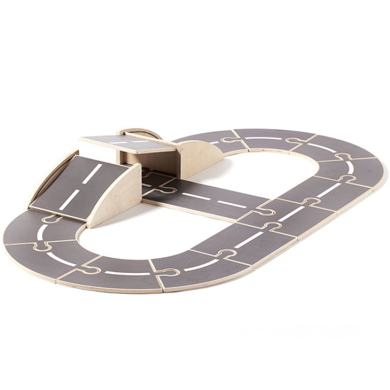 Circuit pour voiture en bois Aiden Kid's Concept