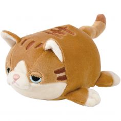 Porte-clé peluche Nemu Nemu Mugi le Chat brun (11 cm) - Trousselier