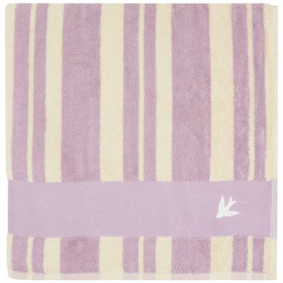Serviette de plage rayée Parme personnalisable (70 x 140 cm)
