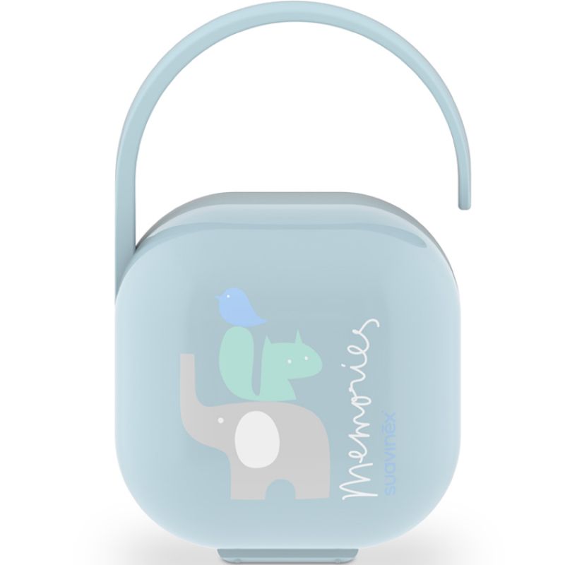 Range sucette Memories bleu Suavinex