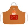 Tablier Tchikis 3 Panda Roux personnalisable (2-6 ans) L'oiseau bateau Produit 1