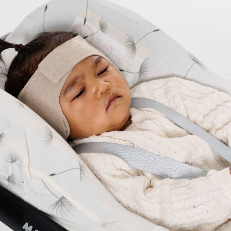 Bandeau de protection auditive pour bébé beige (0-6 mois) Dooky Ambiance 4