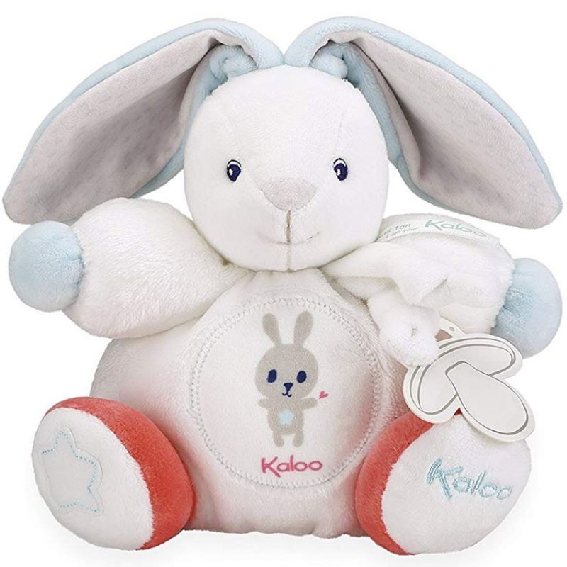 Doudou attache sucette Imagine Patapouf Lapinou crème (19 cm) Kaloo