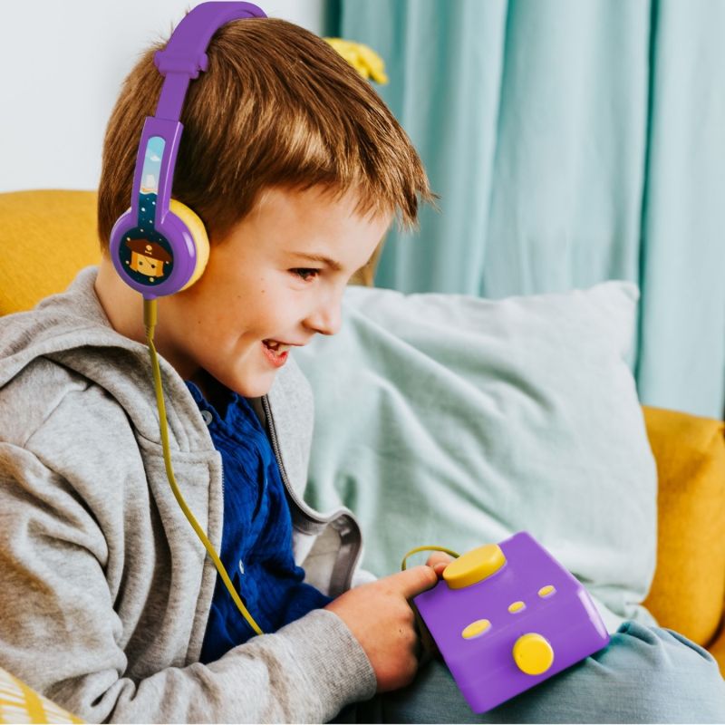 Casque audio Violet pour Ma fabrique à histoires Lunii Ambiance 2
