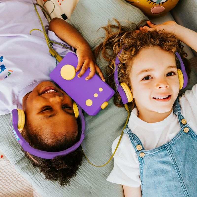 Casque audio Violet pour Ma fabrique à histoires Lunii Ambiance 4