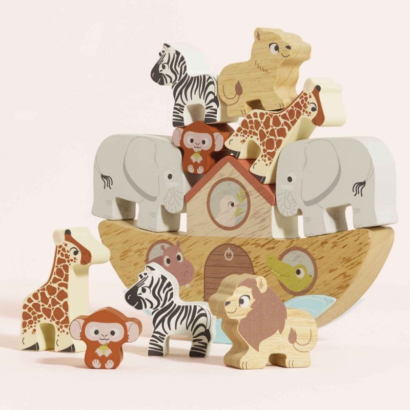 Arche de noé jeu d'équilibre en bois FSC Le Toy Van Ambiance 2