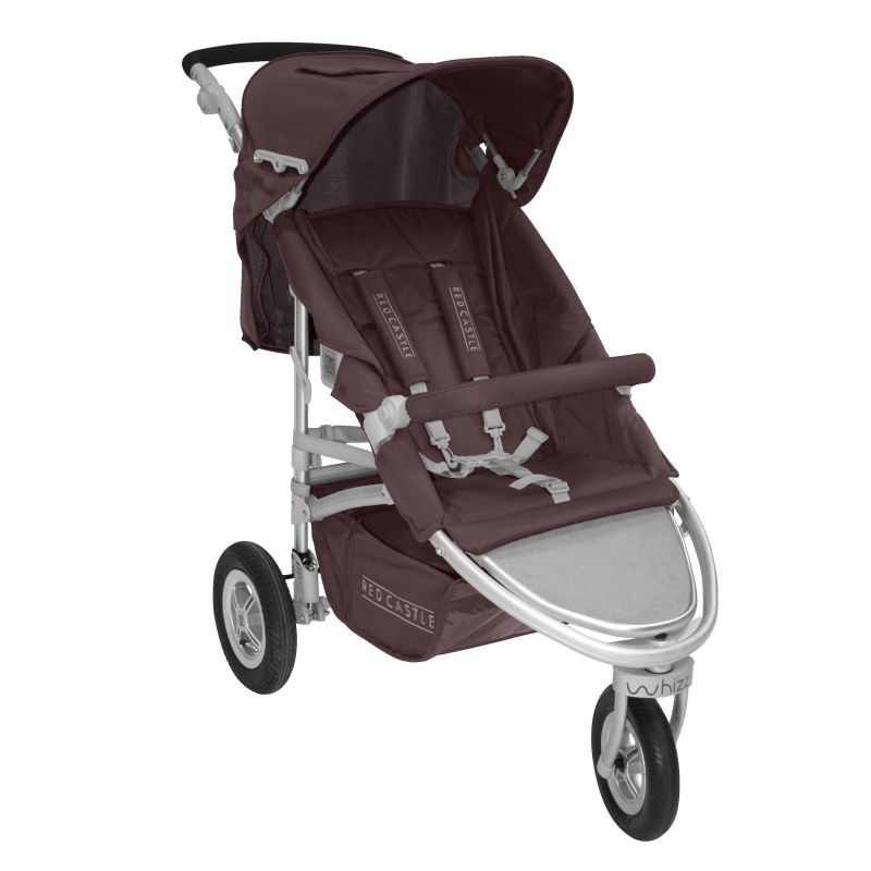 Poussette 3 roues sans assise Whizz marron glacé Red Castle