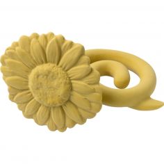 Hochet de dentition Flower Sun Yellow - Natruba