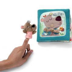 Livre bébé câlin interactif César