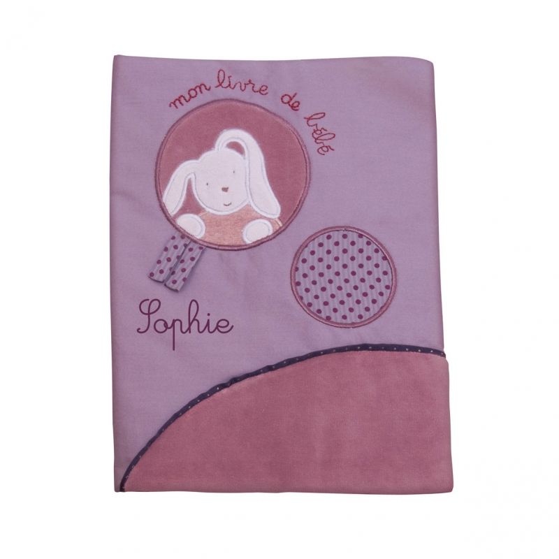 Livre de naissance Parme personnalisable Basile et Lola Moulin Roty
