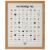 Variation Beige, ocre, noir du produit Affiche Mes Premières Fois Originale maman et papa (40 x 50 cm) de la marque Les Petites Dates