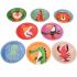Assiettes en carton Créatures colorées (8 pièces) - REX Assiettes en carton Créatures colorées (8 pièces) - REX