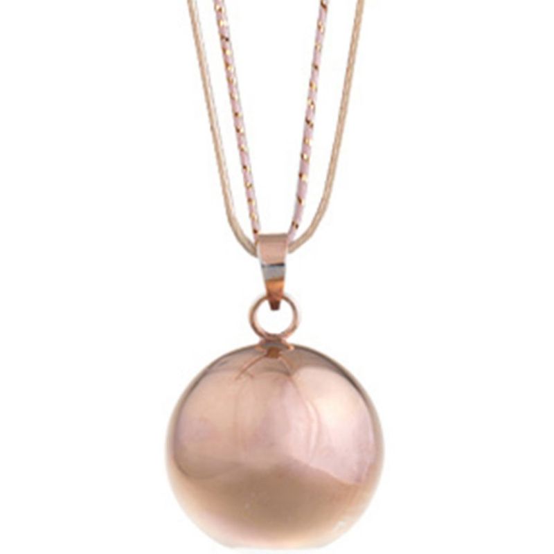 Bola sur cordon Maëla (plaqué or rose 750°) Nativee