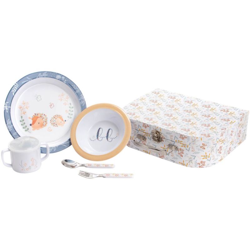 Coffret repas Simon le hérisson (5 pièces) Amadeus Les Petits