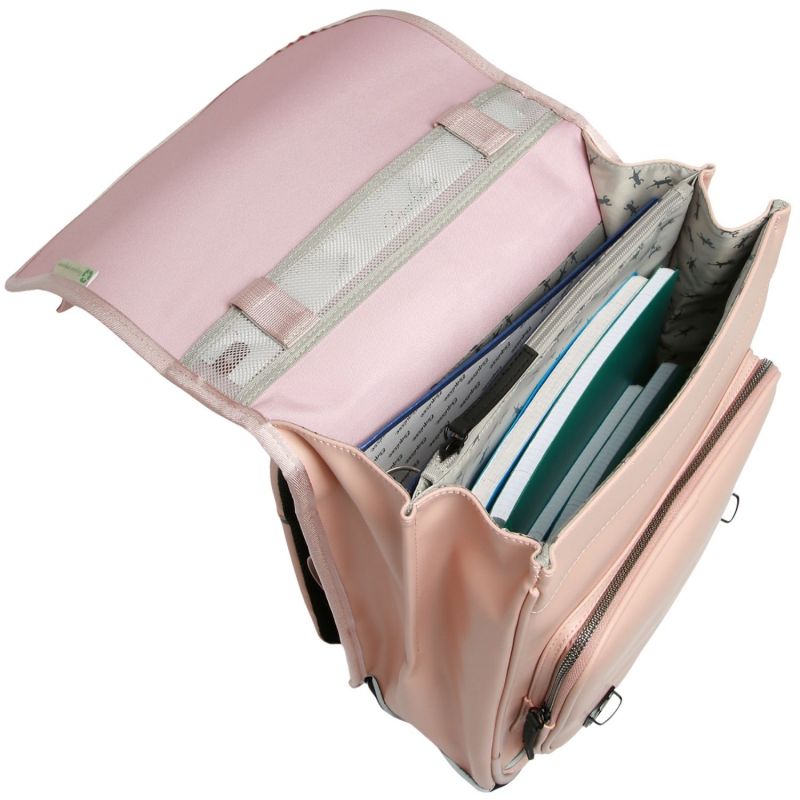 Sac à dos Seventies Pink (39 cm) Caméléon Produit ouvert 4