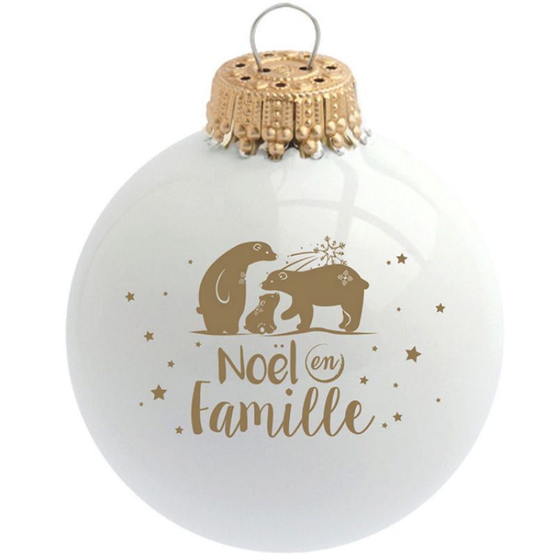 Boule de Noël en Famille Baubels