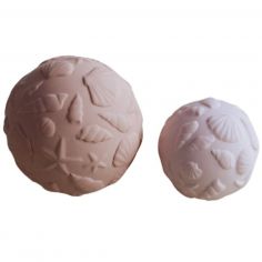 Lot de 2 balles sensorielles Coquille - Natruba
