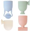 Set de jouets de bain Pour and Play (4 pièces) - Reconditionné Mushie Produit 1