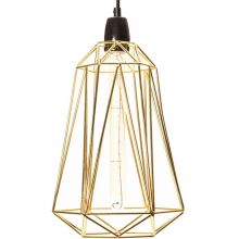 Lampe baladeuse Diamond 5 dorée  par FilamentStyle