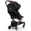 Poussette ultra-compacte COYA Rosegold Sepia Black - Reconditionné  par Cybex