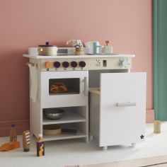 Cuisine avec lave-vaisselle Kid's Hub blanche