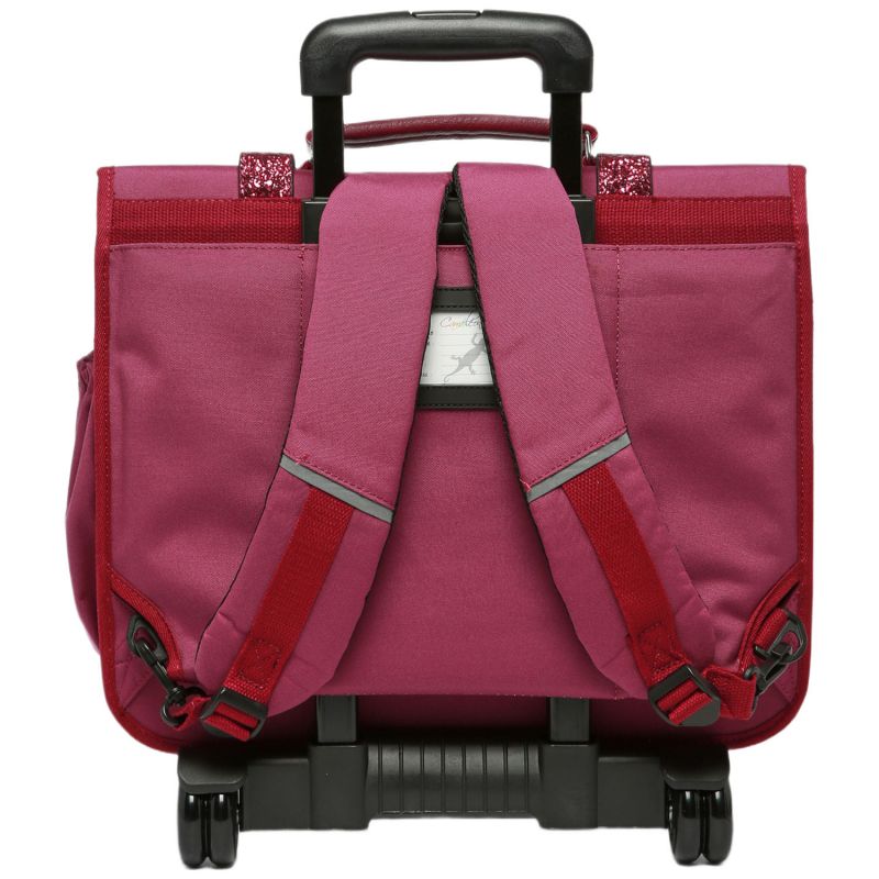Cartable à roulettes Glossy Cherry (41 cm) Caméléon Produit 2