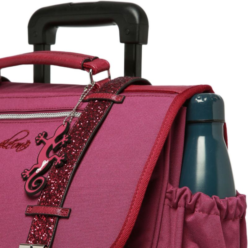 Cartable à roulettes Glossy Cherry (41 cm) Caméléon Produit 6