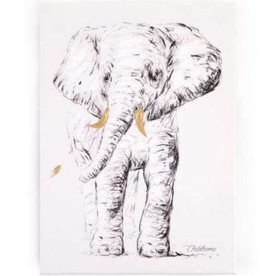 Tableau éléphant (30 x 40 cm)  par Childhome