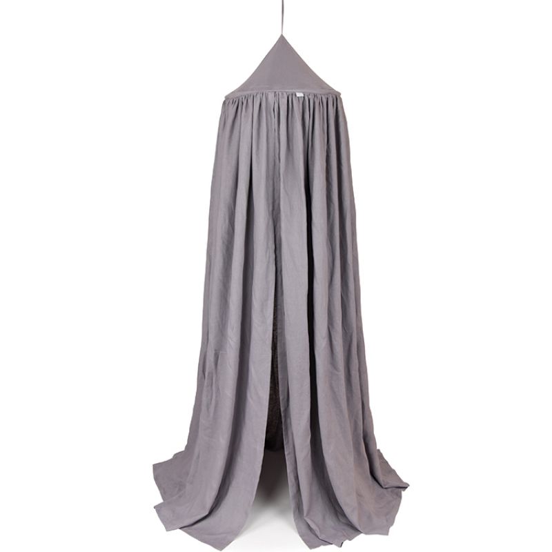 Ciel de lit gris requin Pure nature Cotton&Sweets
