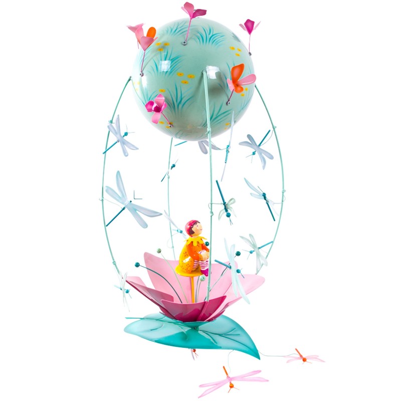 Mobile de décoration Schlumpeters la Fille Nénuphar L'oiseau bateau