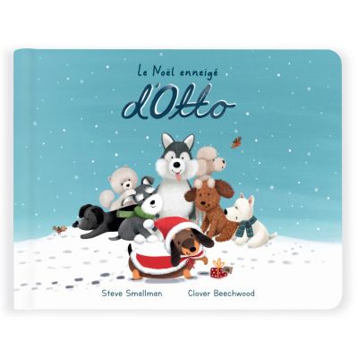 Livre le Noël enneigé d'Otto Jellycat