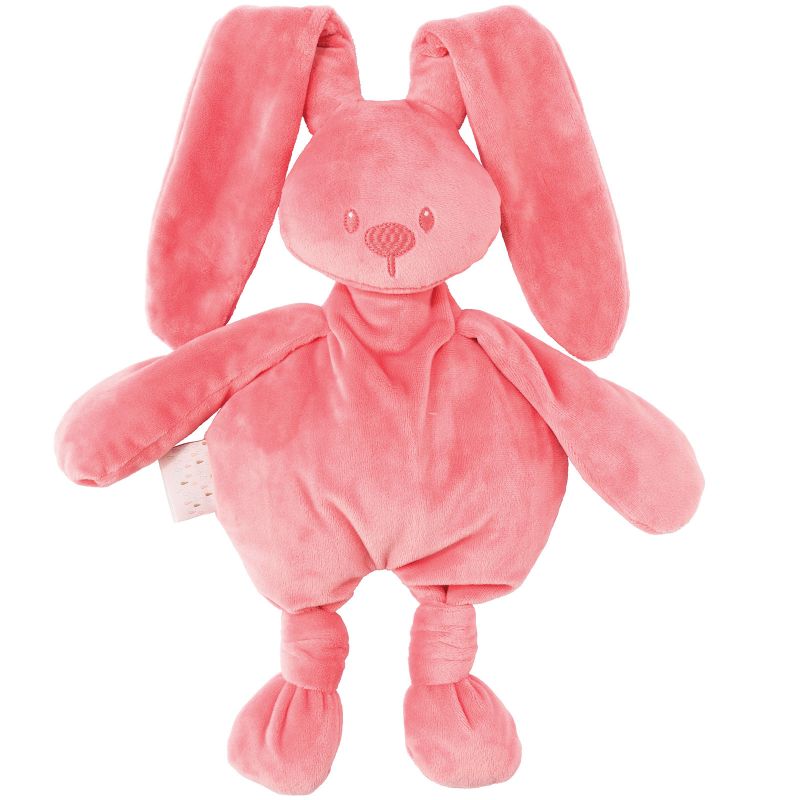 Peluche lapin Lapidou corail (36 cm) Nattou