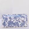 Trousse de toilette enduite Toile de Jouy bleu marine (25 cm) Tartine et Chocolat Ambiance 3