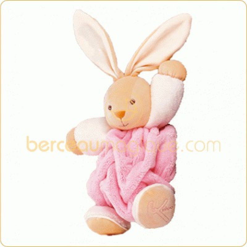 Lapin rose Plume Kaloo