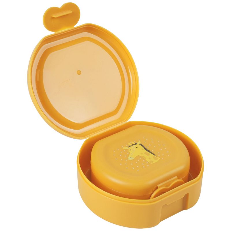 Lot de 2 boîtes à goûter à clip Mr. Giraffe Trixie Produit ouvert 7