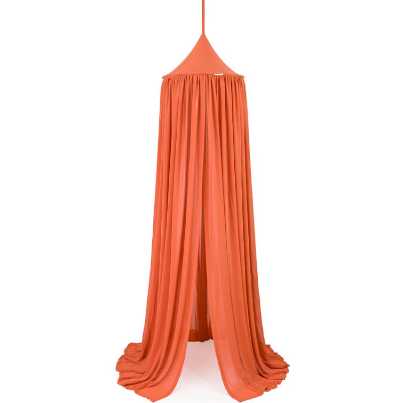 Ciel de lit orange brique Basic Cotton&Sweets