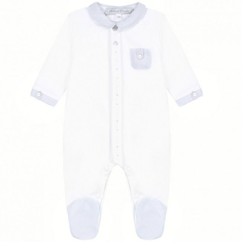 Pyjama léger bleu Tendresse (1 mois) Tartine et Chocolat