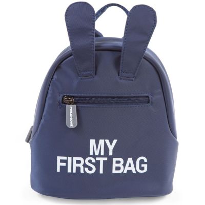 Sac à dos bébé My first bag bleu (23 cm) Childhome