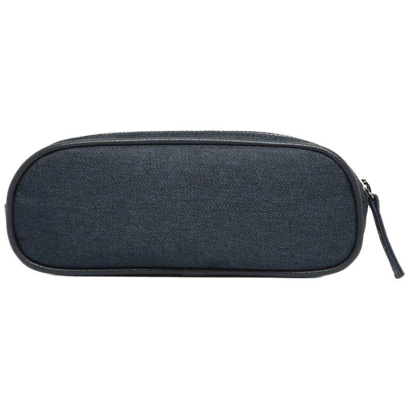 Trousse 2 compartiments Navy Orange Stitching Caméléon Produit 2