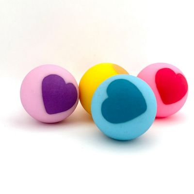 Balle rebondissante Ourson Rose