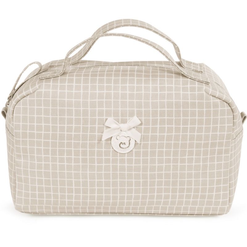 Trousse de toilette Miel beige Pasito a pasito