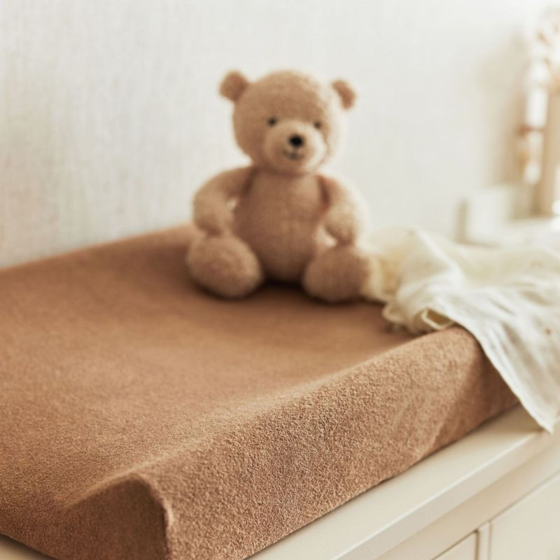 Housse de matelas à langer en éponge Biscuit (50 x 70 cm) - Reconditionné Jollein Produit 2