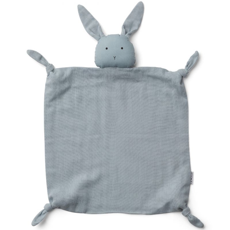 Doudou plat Agnete lapin sea blue Liewood