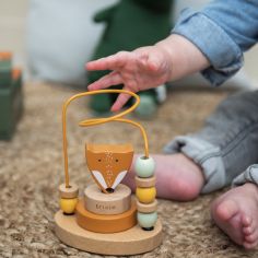 Boulier en bois avec tour à empiler Mr. Fox