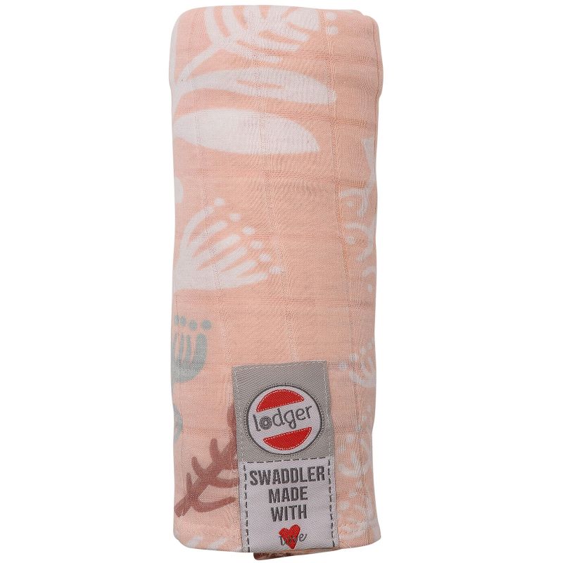 Maxi lange rose Plush Botanimal (120 x 120 cm) Lodger