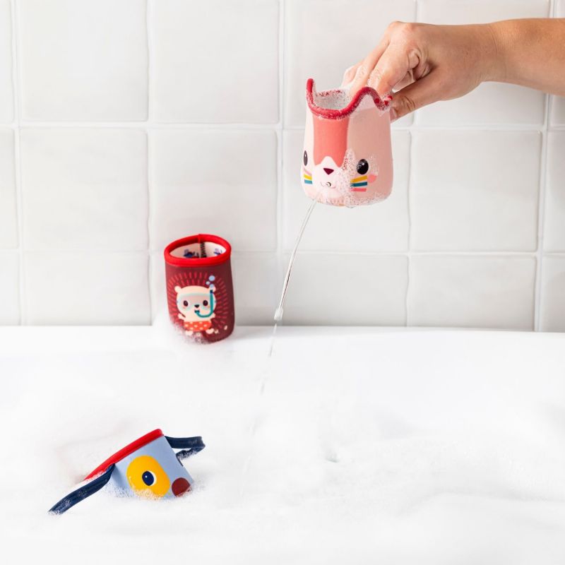 Set de 3 gobelets de bain Jules - Reconditionné Lilliputiens Produit 6